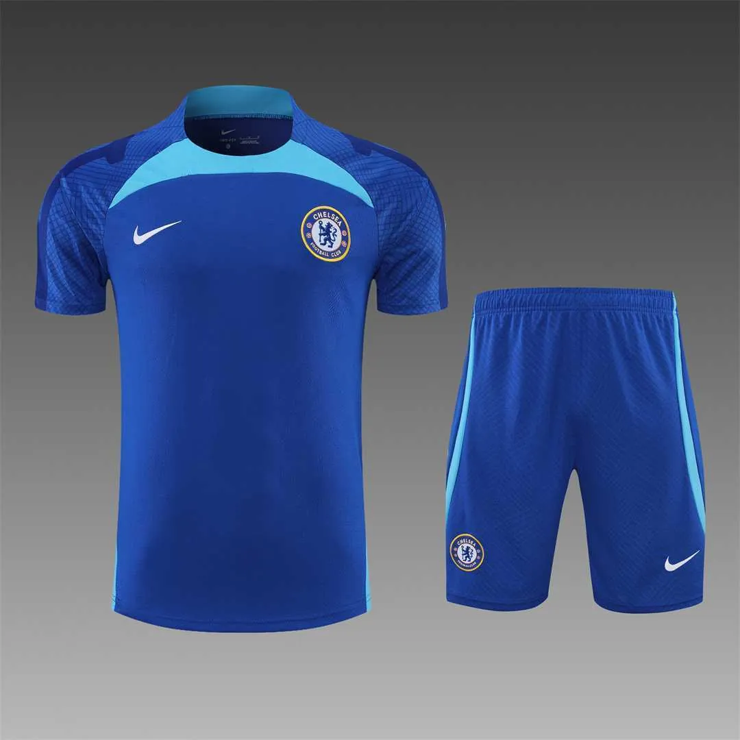 22-23 Chelsea Training Short Sleeve Kit Blue 20