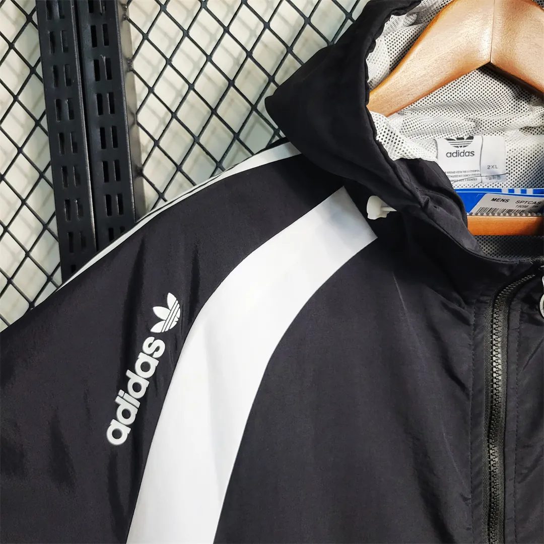 Windbreaker Adidas Black 3