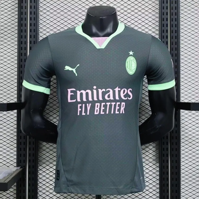 24-25 AC Milan Third Kit Player Version Shirt Sport AAAAJersey Yupoo 6
