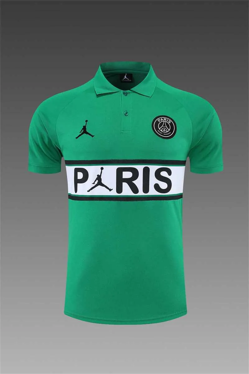 Polo Jordan PSG green corsage 10