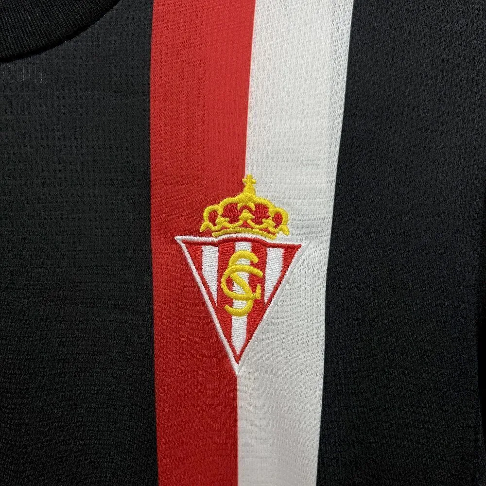 25-26 Sporting De Gijon Away Shirt Football Uniforms Soccer AAAAJersey Supply Yupoo 4