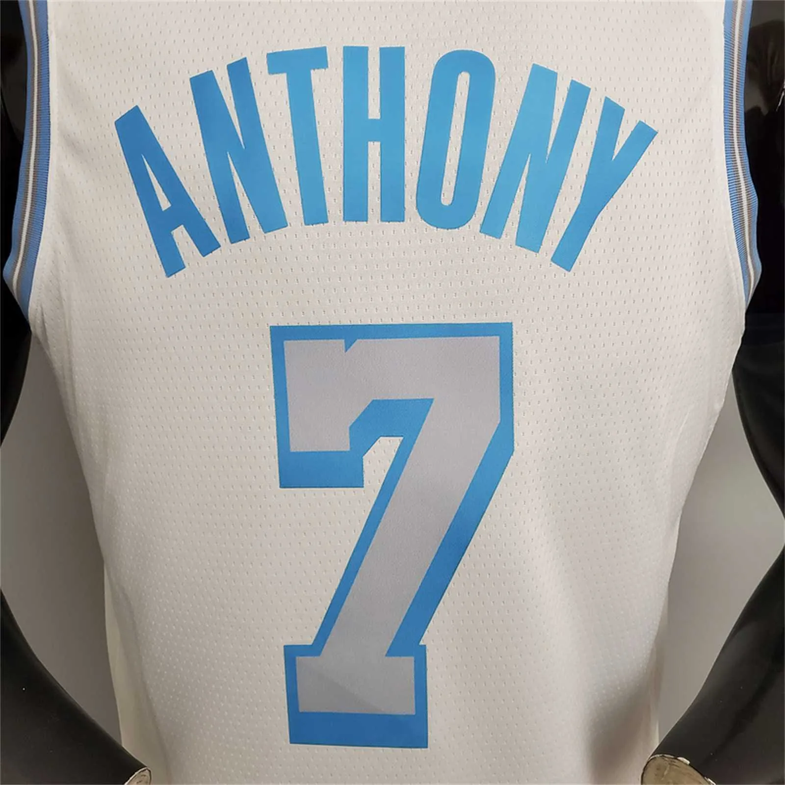 2021 Anthony#7 Lakers Retro White 4