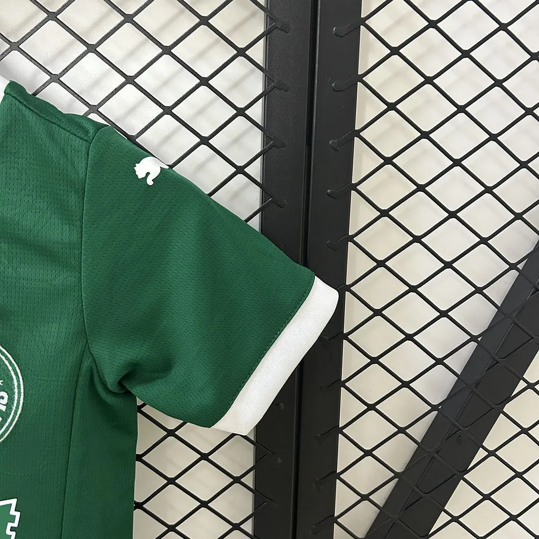 25-26 Palmeiras Home Kid Kits Youth Apparels AAAAJersey Dropship Yupoo 1