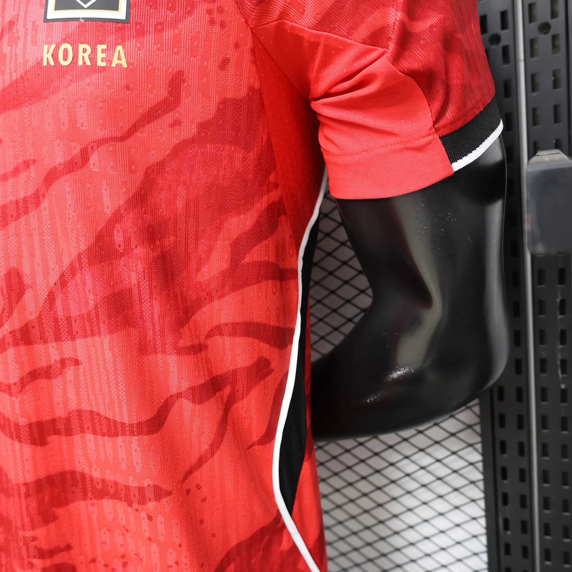 2026 World Cup South Korea Mens Home Kit Player Version Soccer Shirt Red AAAAJersey Dropship Yupoo 10