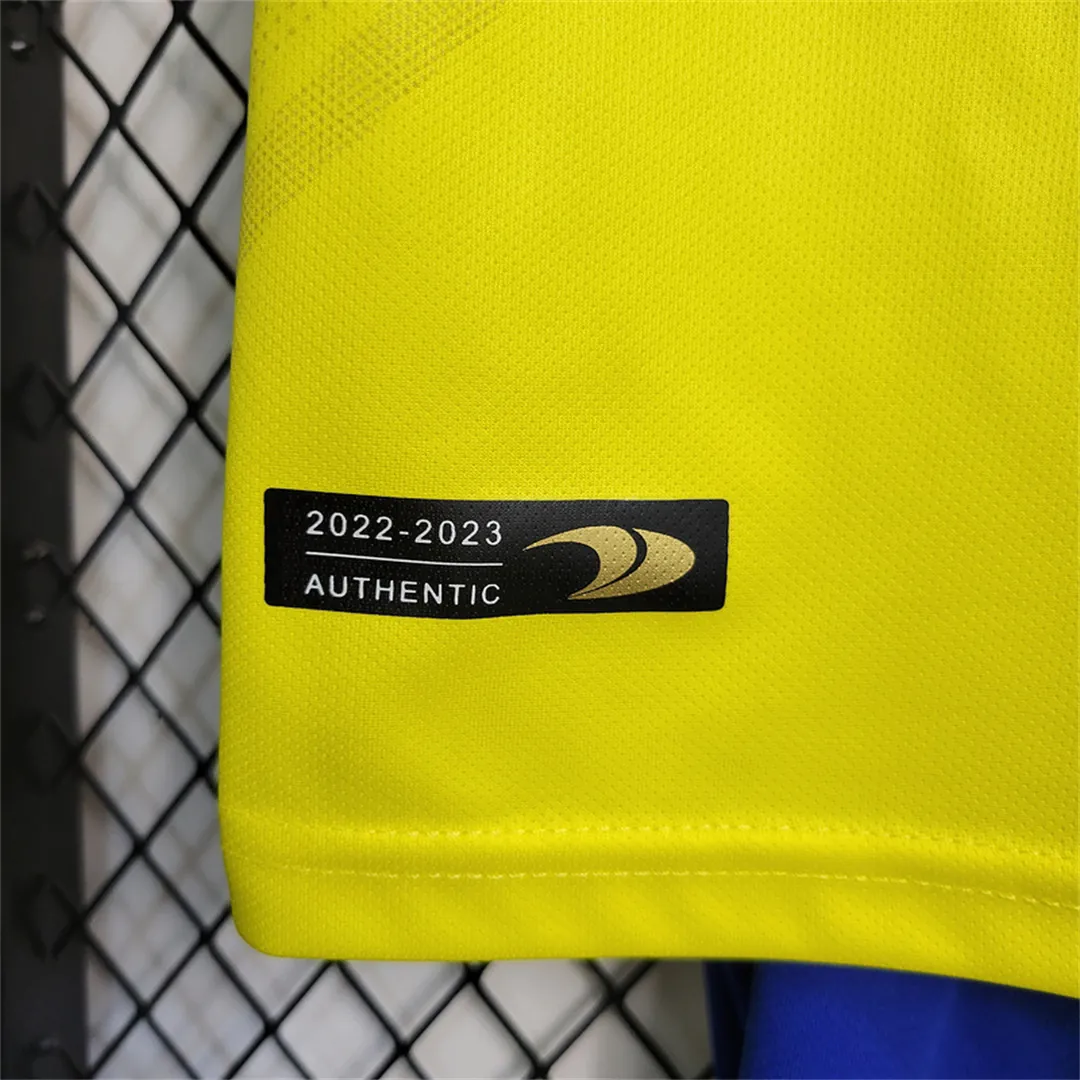 22-23 Saudi Al-Nassr home kids kit 13