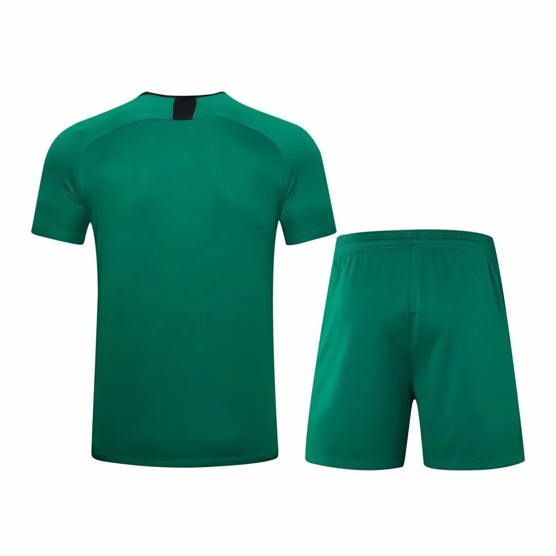 19-20 PSG Green Goalie Suit 15