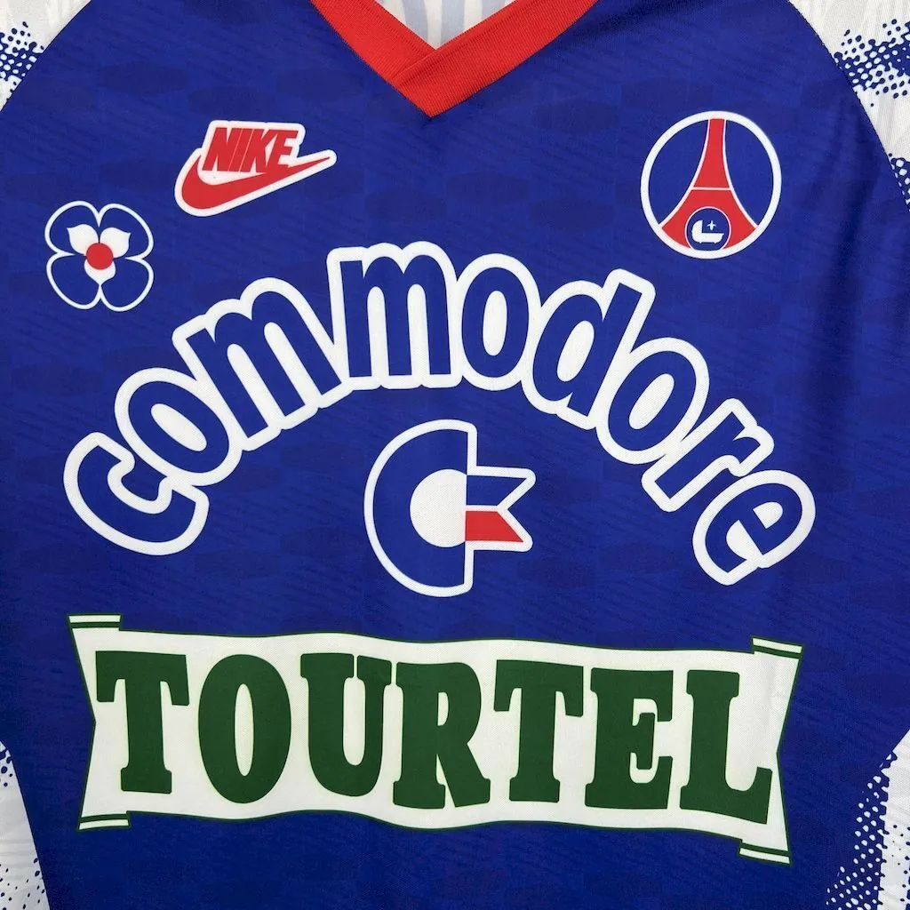 92-93 PSG Home Retro Kit Vintage Shirt AAAAJersey Supplier Yupoo 2