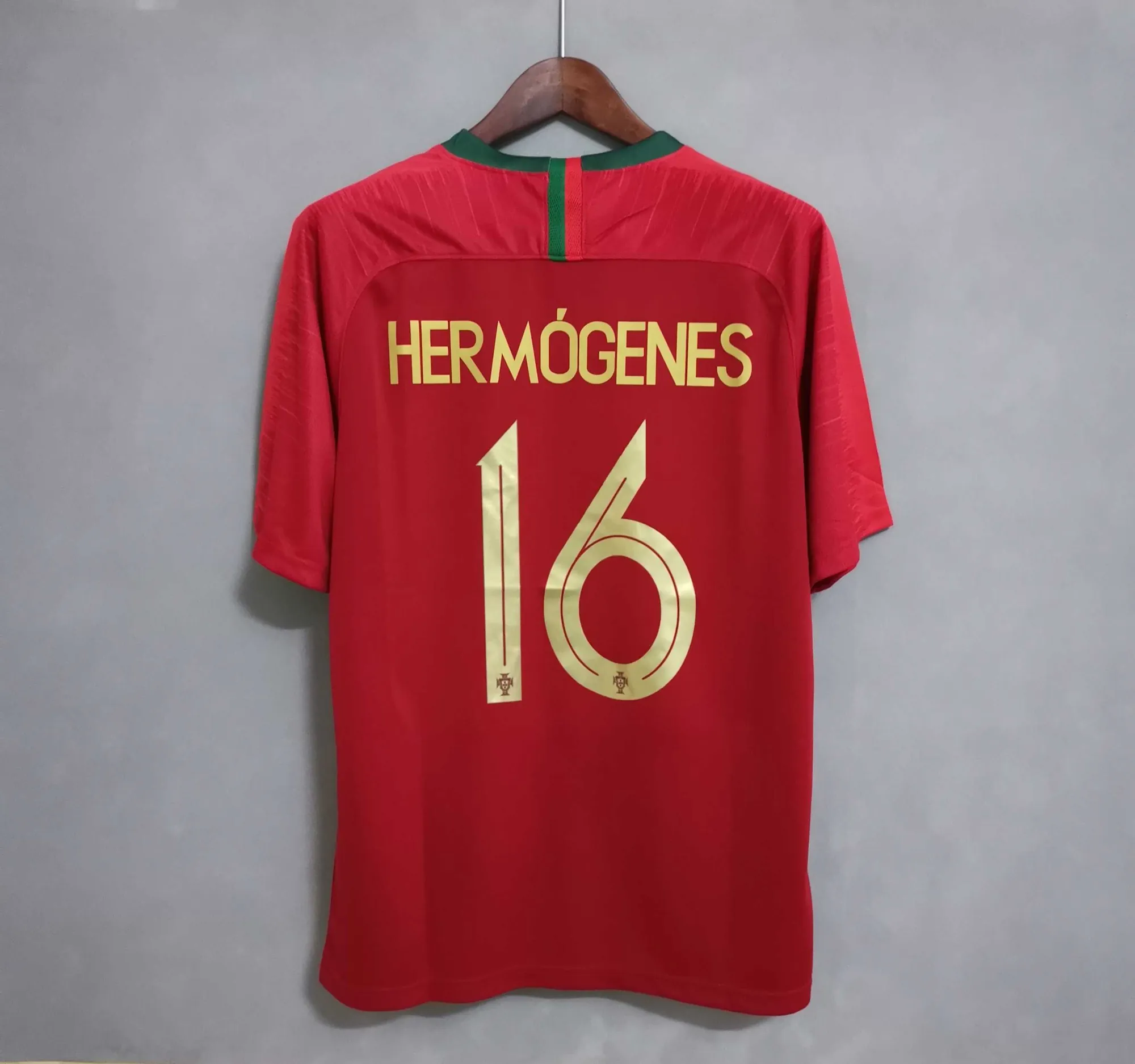 2018 Portugal home World Cup Jerseys 3
