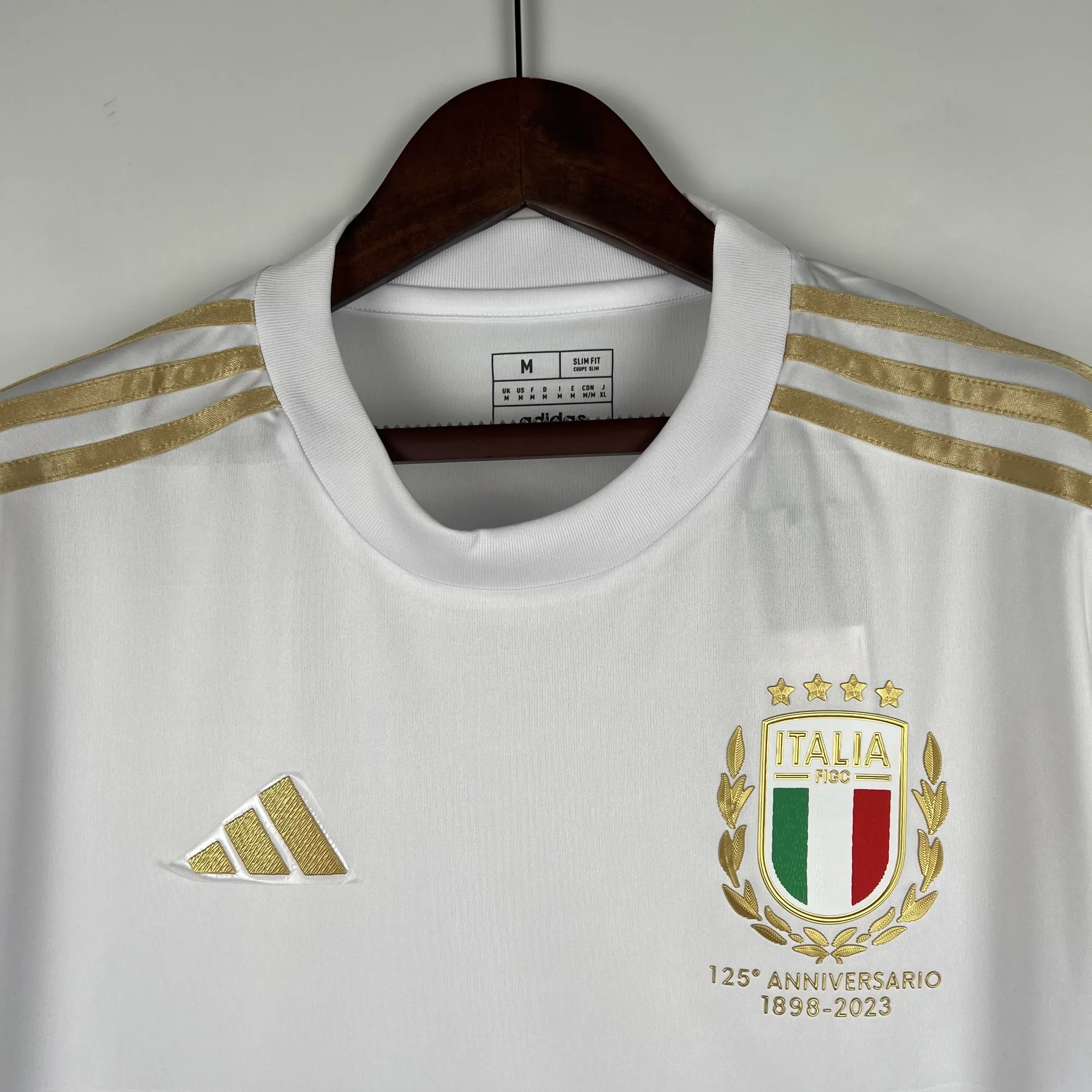 2023 Italy 125th Anniversary White S-4XL 3