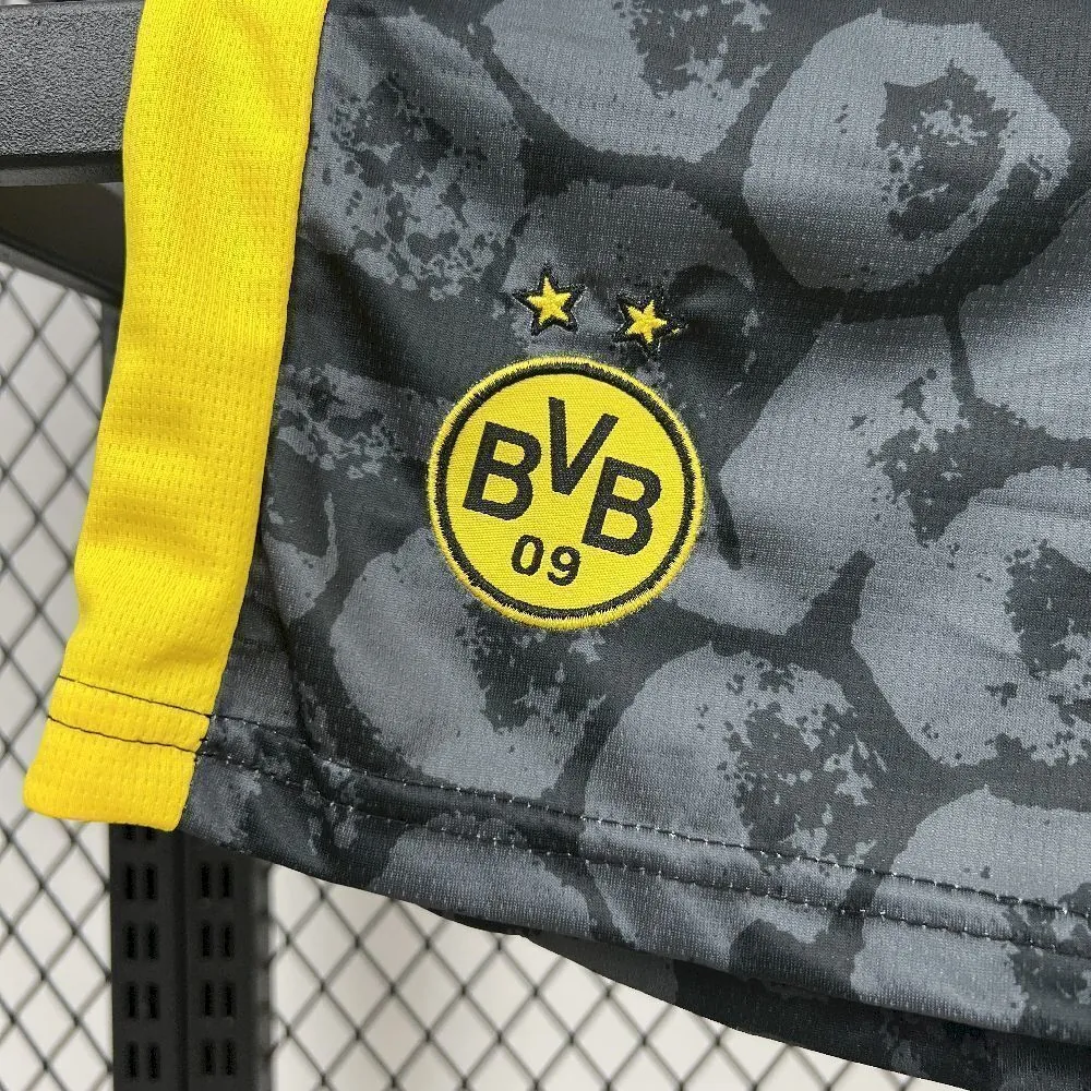 25-26 Dortmund Yellow Special Kids Kit Soccer Youth Apparels AAAAJersey Supply Yupoo 5