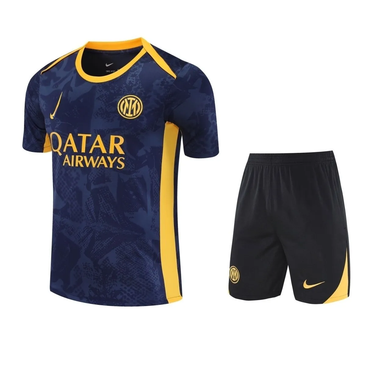 25-26 Inter Milan Navy Training Kits Football Tracksuits 4