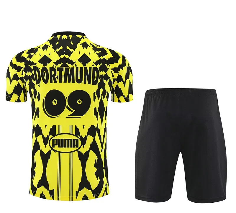 25-26 Dortmund Statement Training Kits Football Tracksuits 1