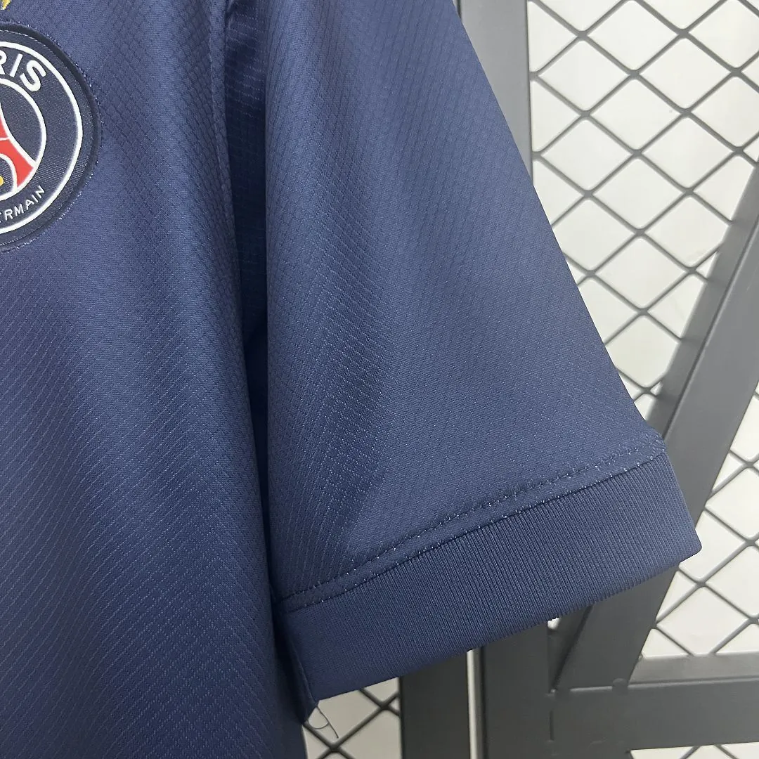 24-25 PSG Home Champions of Europe 2025 Kit Football T-Shirt AAAAJersey Wholesale Yupoo-1 5