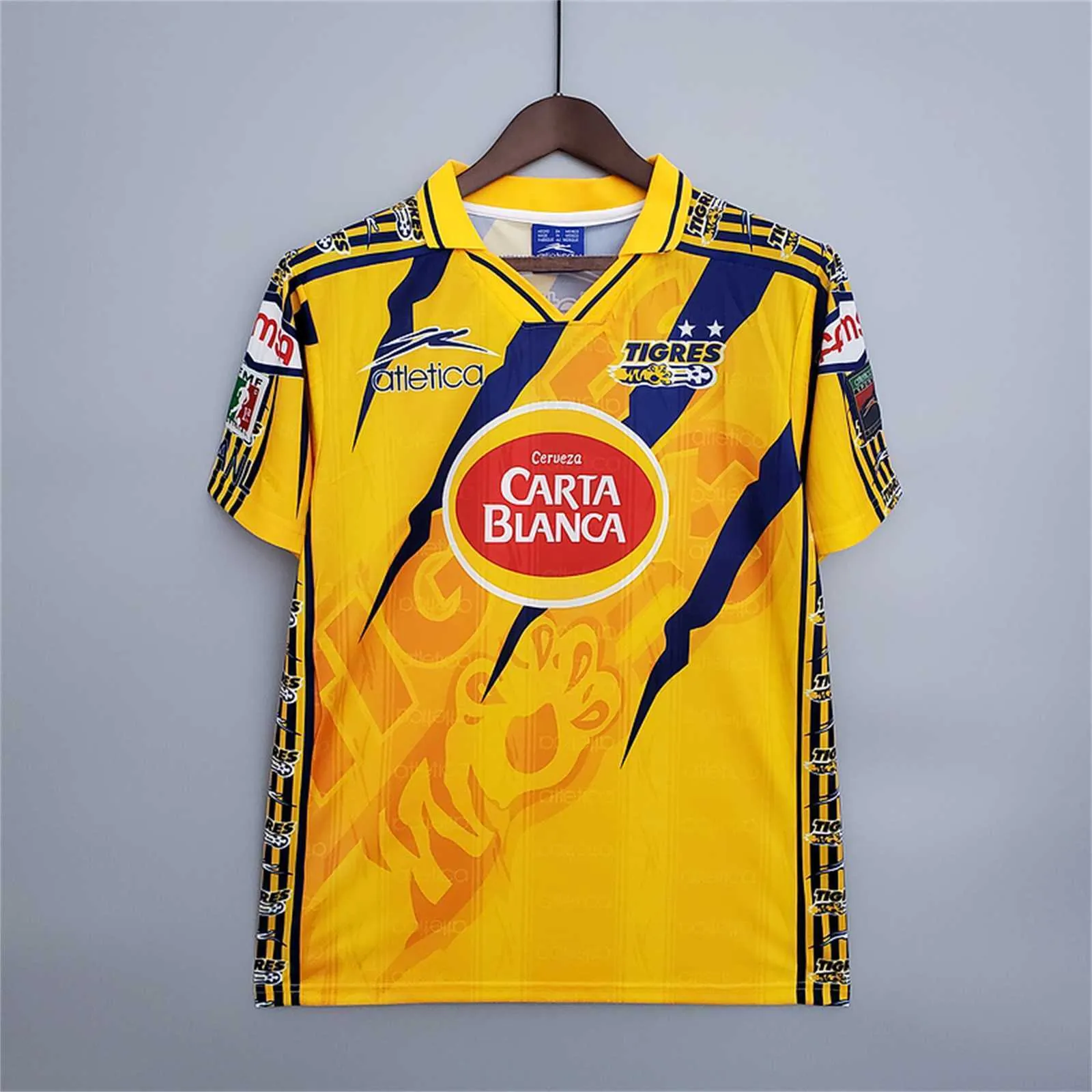 97-98 Tigres UANL Home Retro Shirt Soccer Jerseys Yupoo 9