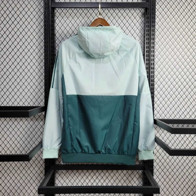2024 Mexico White and Green Windbreaker Jacket Football Replicas Yupoo 1