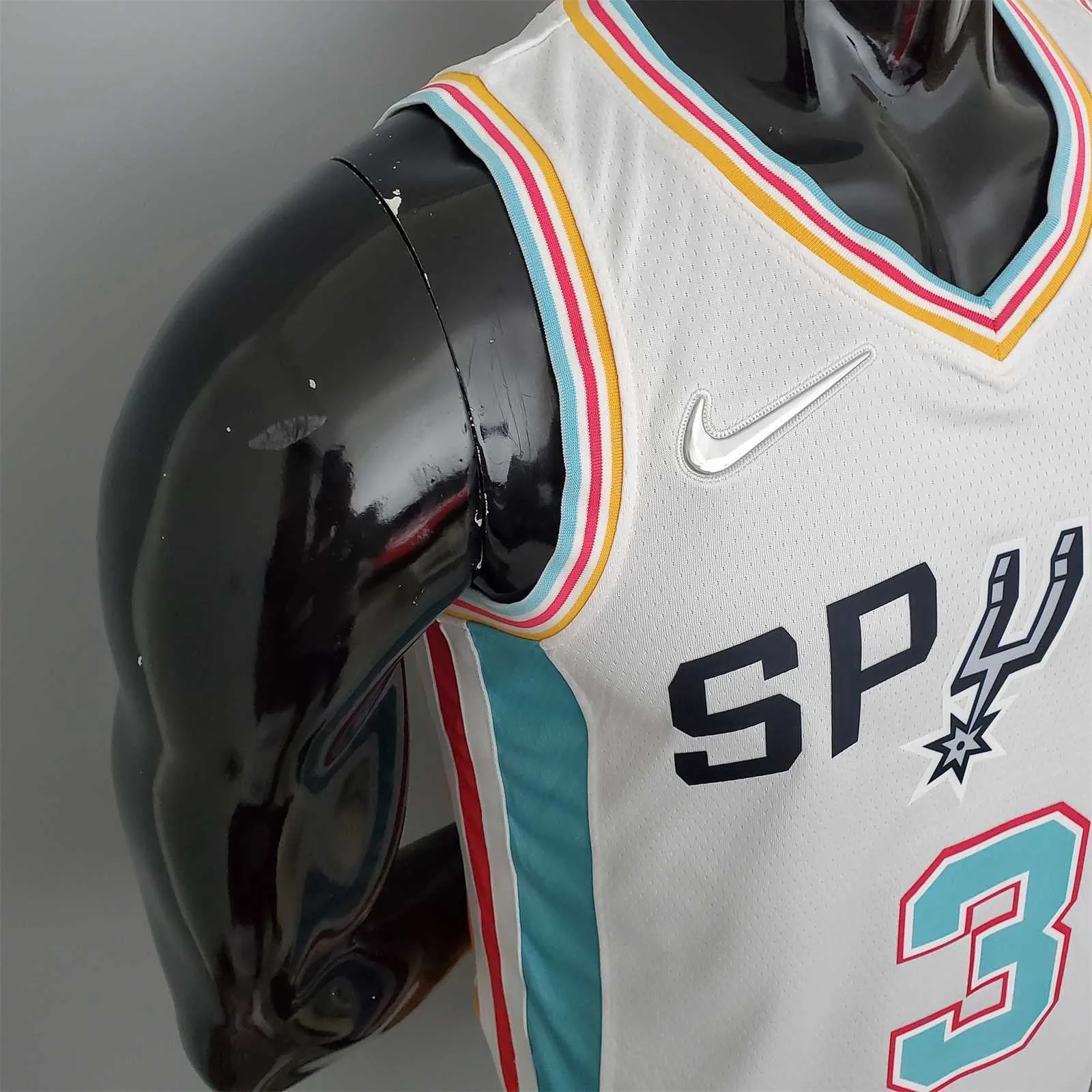 2022 season Johnson #3 Spurs City Edition white 9