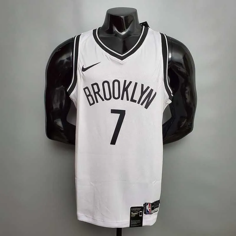 Durant #7 Brooklyn Nets white 8