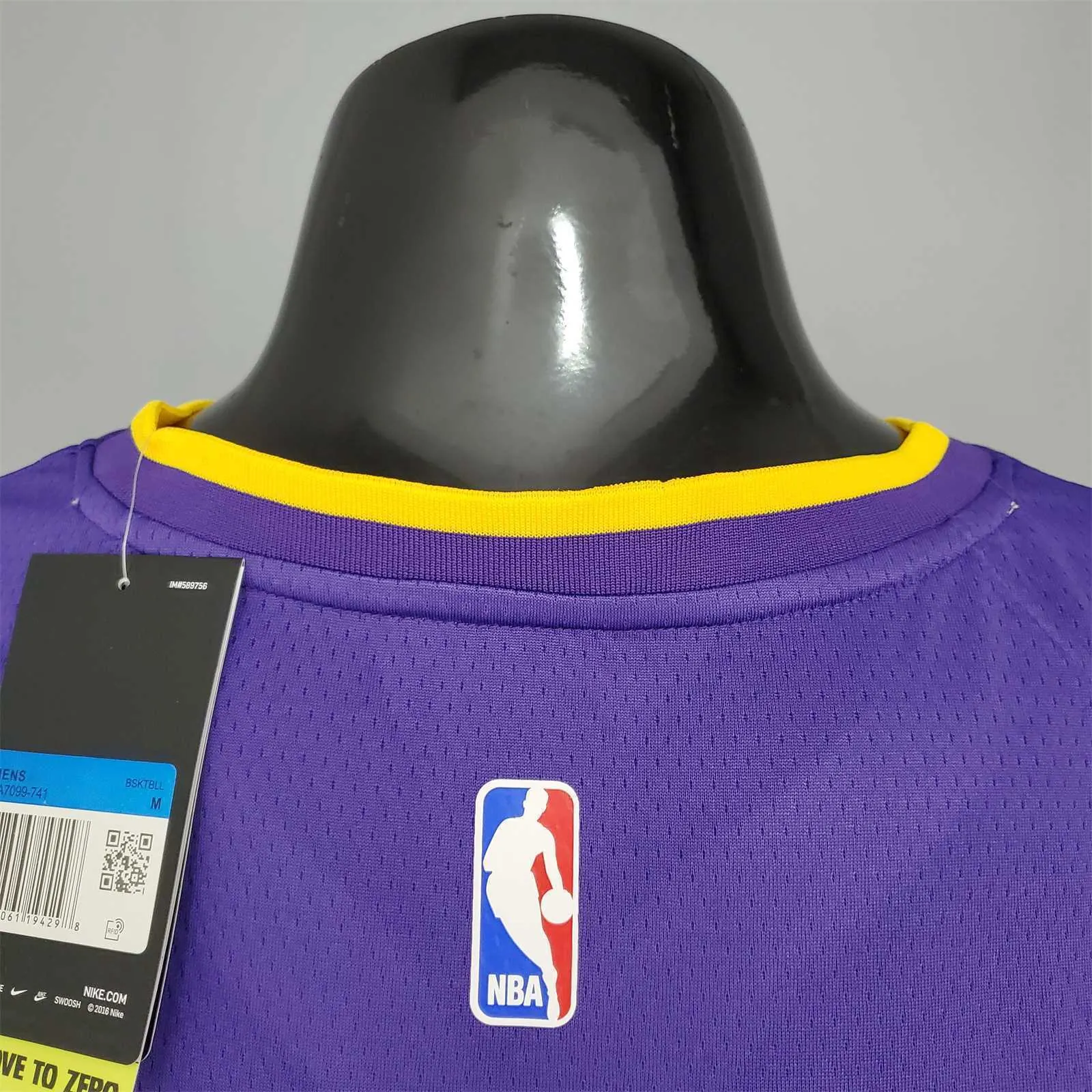 ANTHONY#7 Lakers purple yellow 8