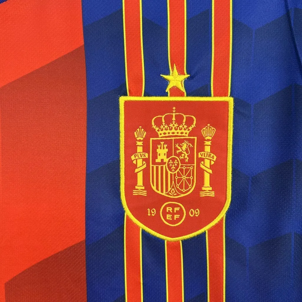 2025 Spain Home Kit Football T-Shirt AAAAJersey Yupoo 3