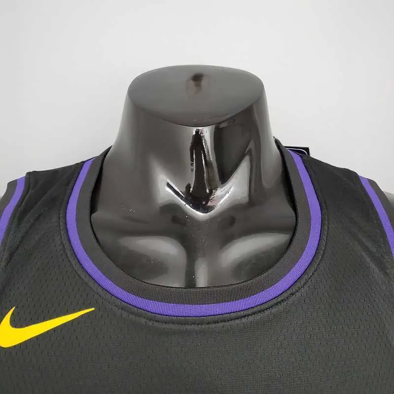 2021 Bryant#8 Los Angeles Lakers Black Latin Black 1