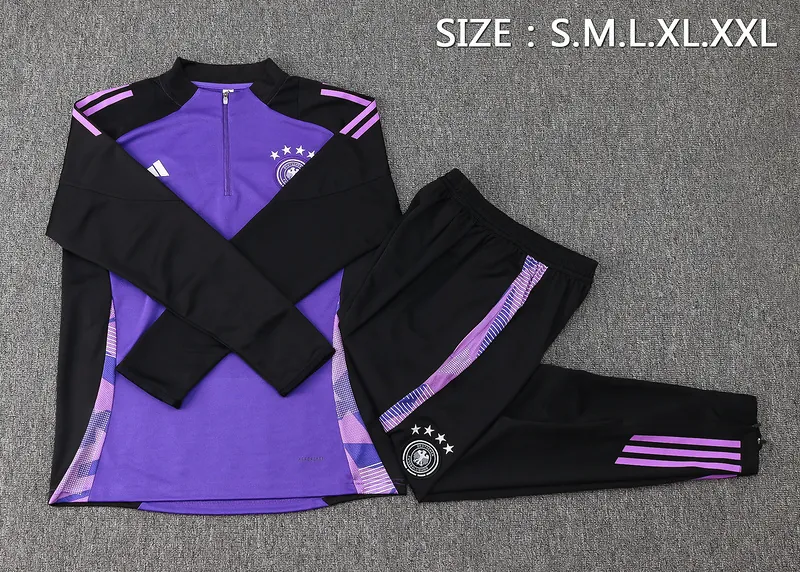 2024 Germany Long Sleeve Training Suit Football Shirts 2