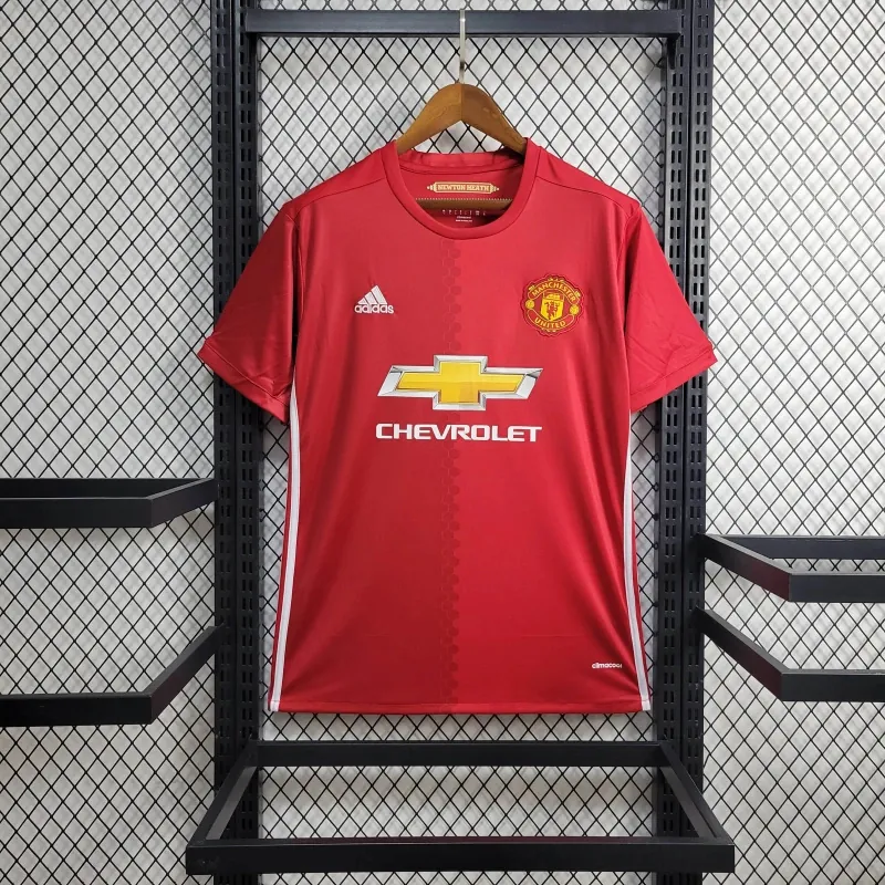 16-17 Manchester United Retro Home Kit Jersey Supplier Yupoo 7