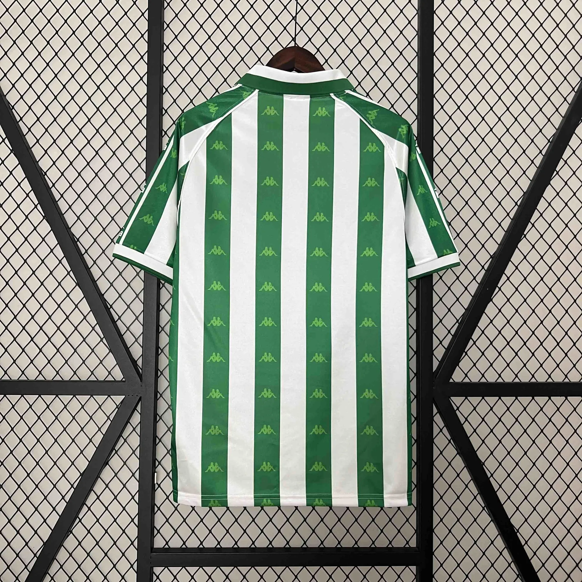 95-96 Real Betis Home Retro Kit Vintage Shirt Sport AAAAJersey Yupoo 1