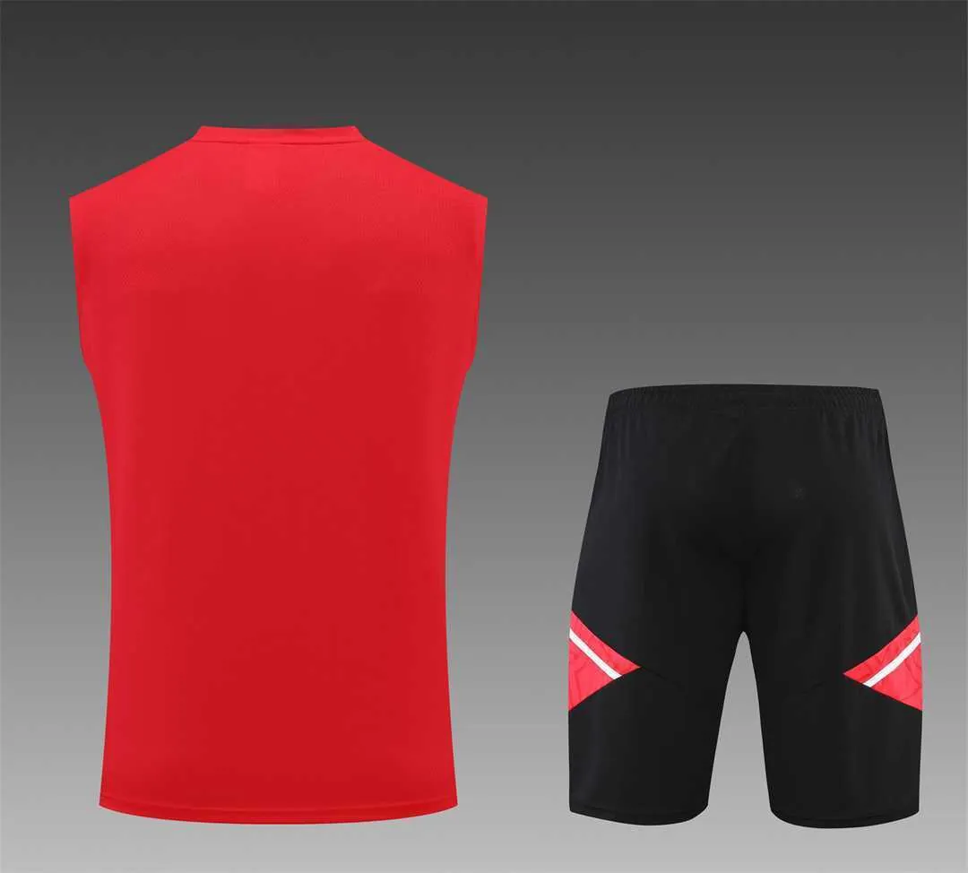 22-23 Bayern vest training suit kit red 15