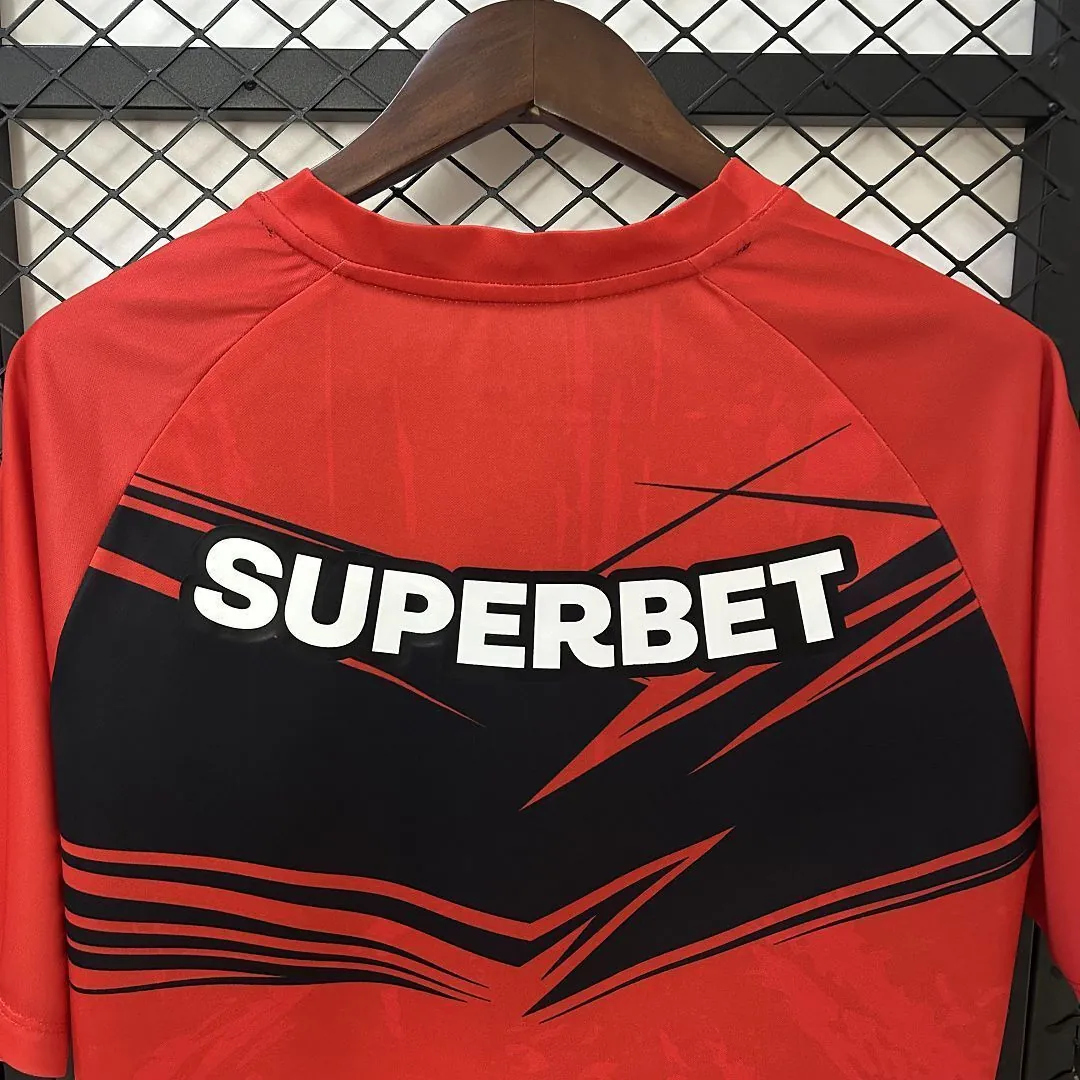 25-26 Sao Paulo Goalkeeper Red Shirt Soccer Uniform AAAAJersey Dropship Yupoo 3