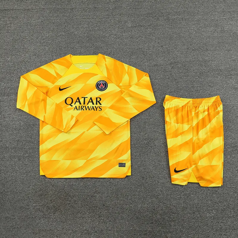 23-24 PSG Goalkeeper Long Sleeve Soccer Jerseys Yupoo 1