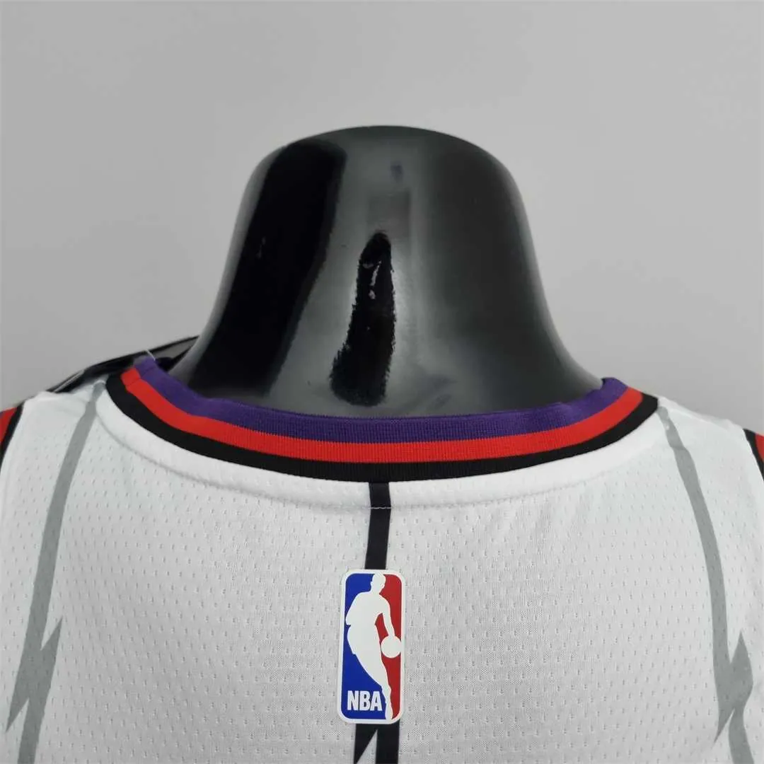 Toronto Raptors SIAKAM #43 White NBA Jersey 8