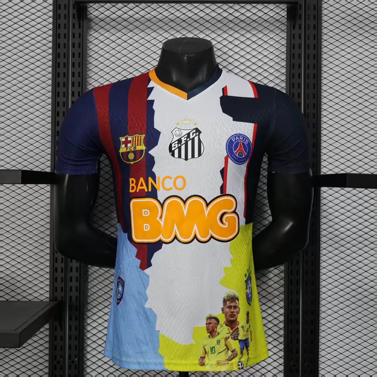 25-26 Neymar Career Exclusive Edition Kit Player Version Shirt AAAAJersey Yupoo 4