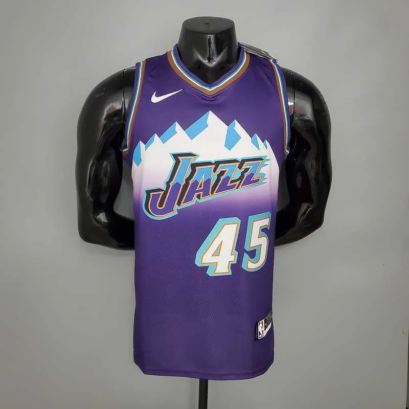 MITCHELL#45 Retro Jazz Snow Mountain Edition Purple 8