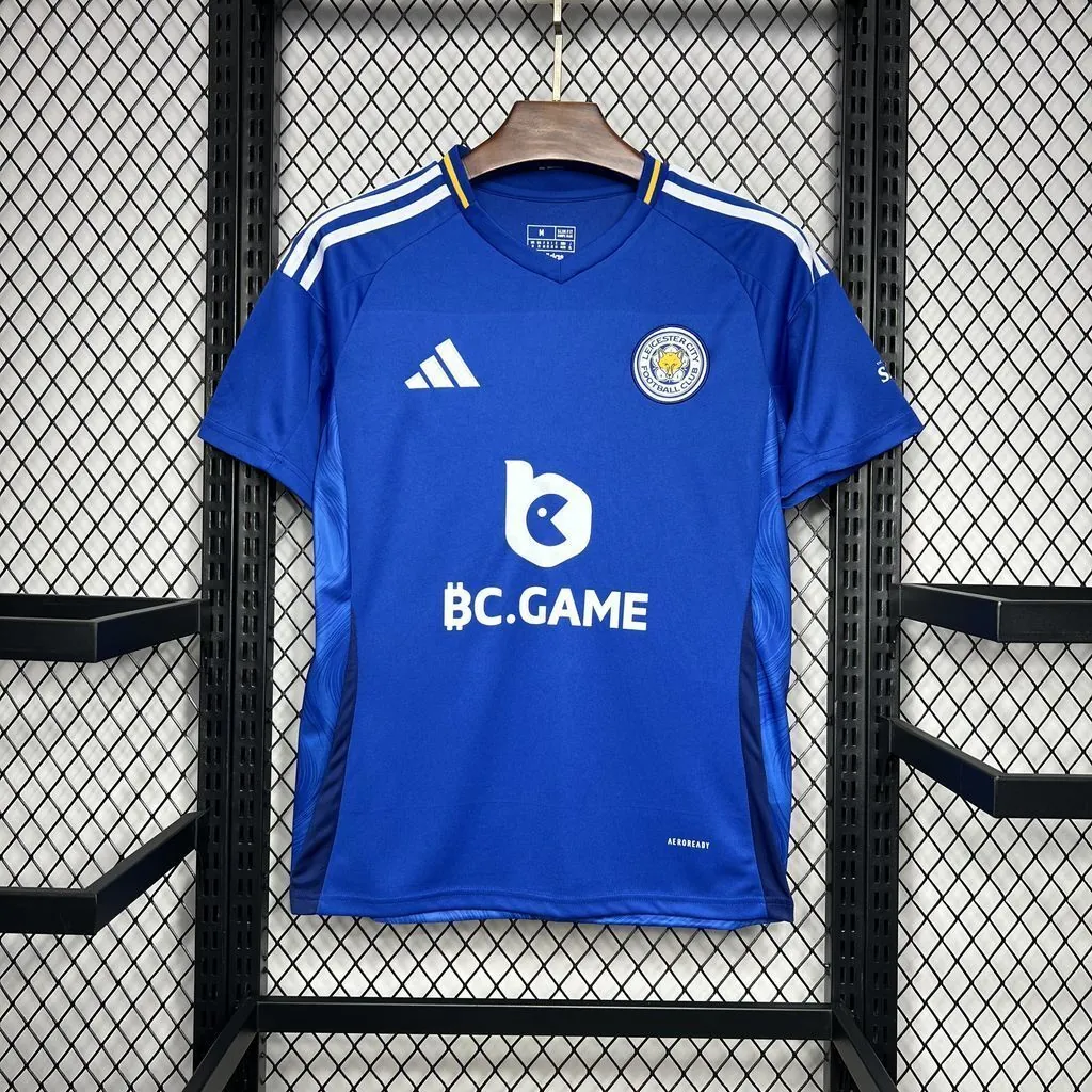 24-25 Leicester City Home Kit Football Uniforms Sport AAAAJersey Yupoo 8