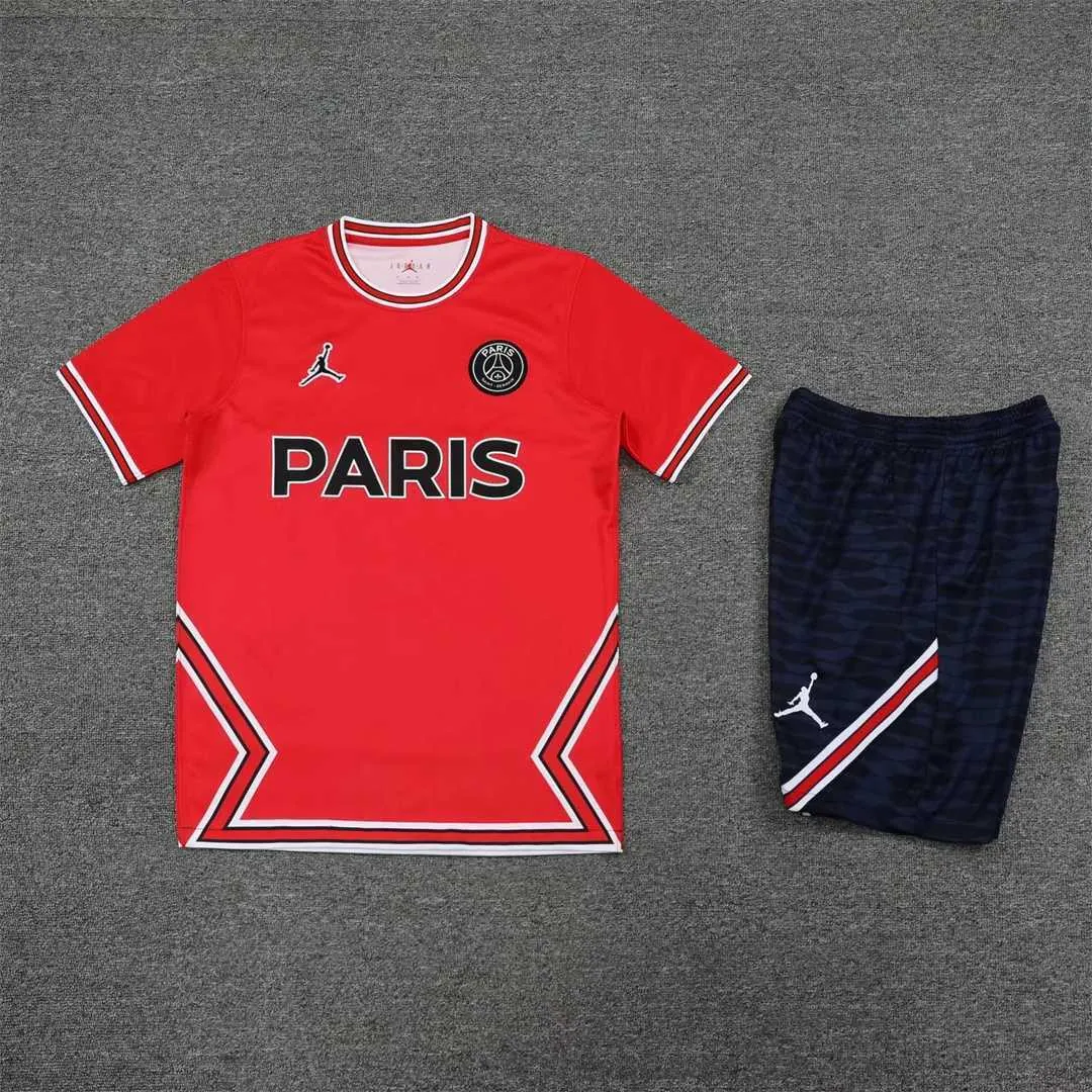 22-23 PSG training suit Short Sleeve Kit red 12