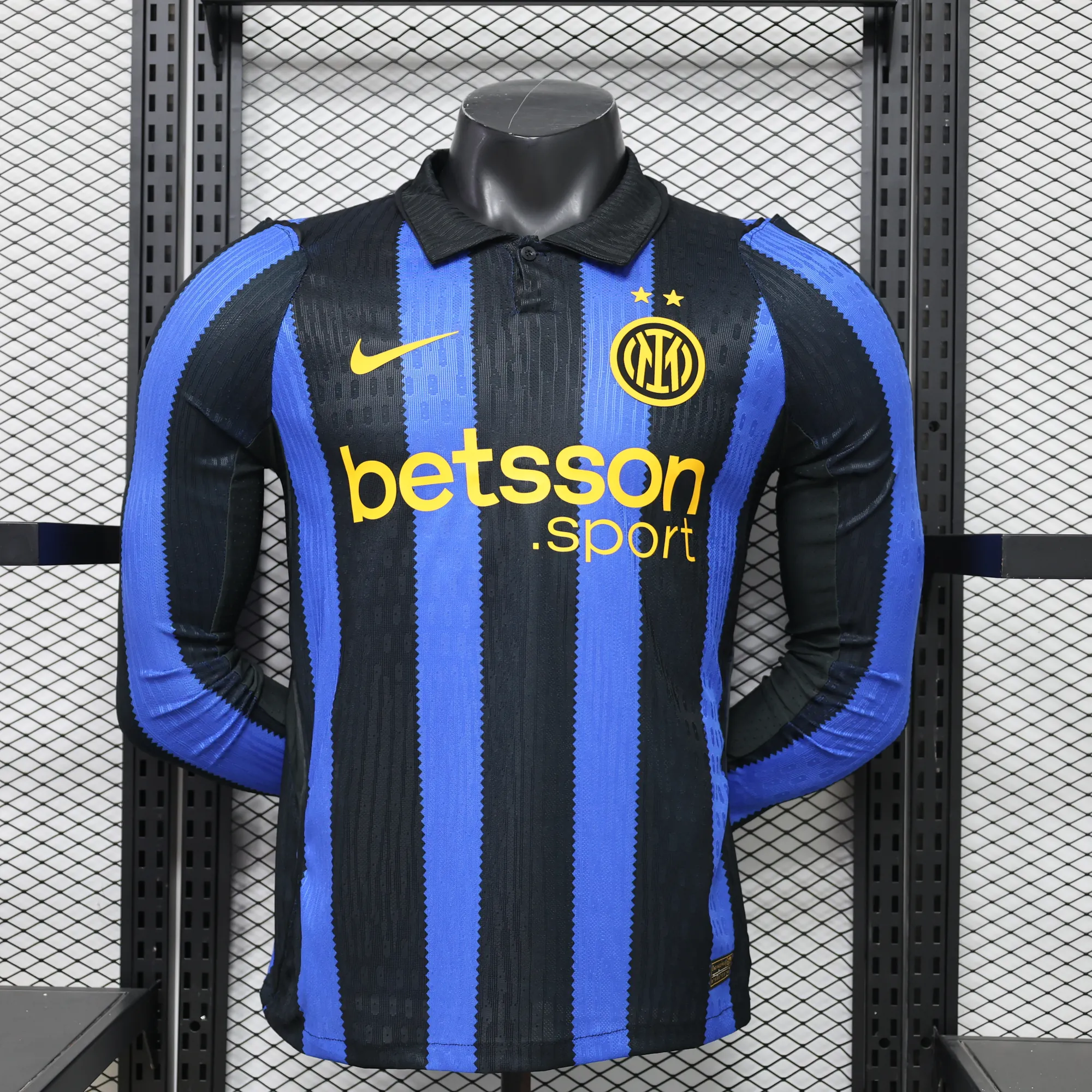 26-27 Inter Milan Men's Home Football Player Version Long Sleeve Shirt AAAAJerseys Supply Yupoo 10 1