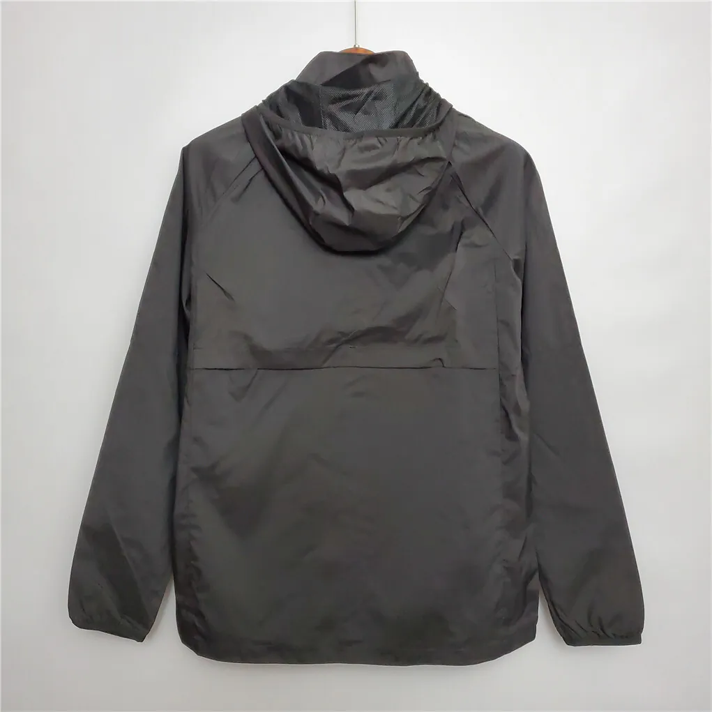 20-21 Barcelona black windbreaker 5