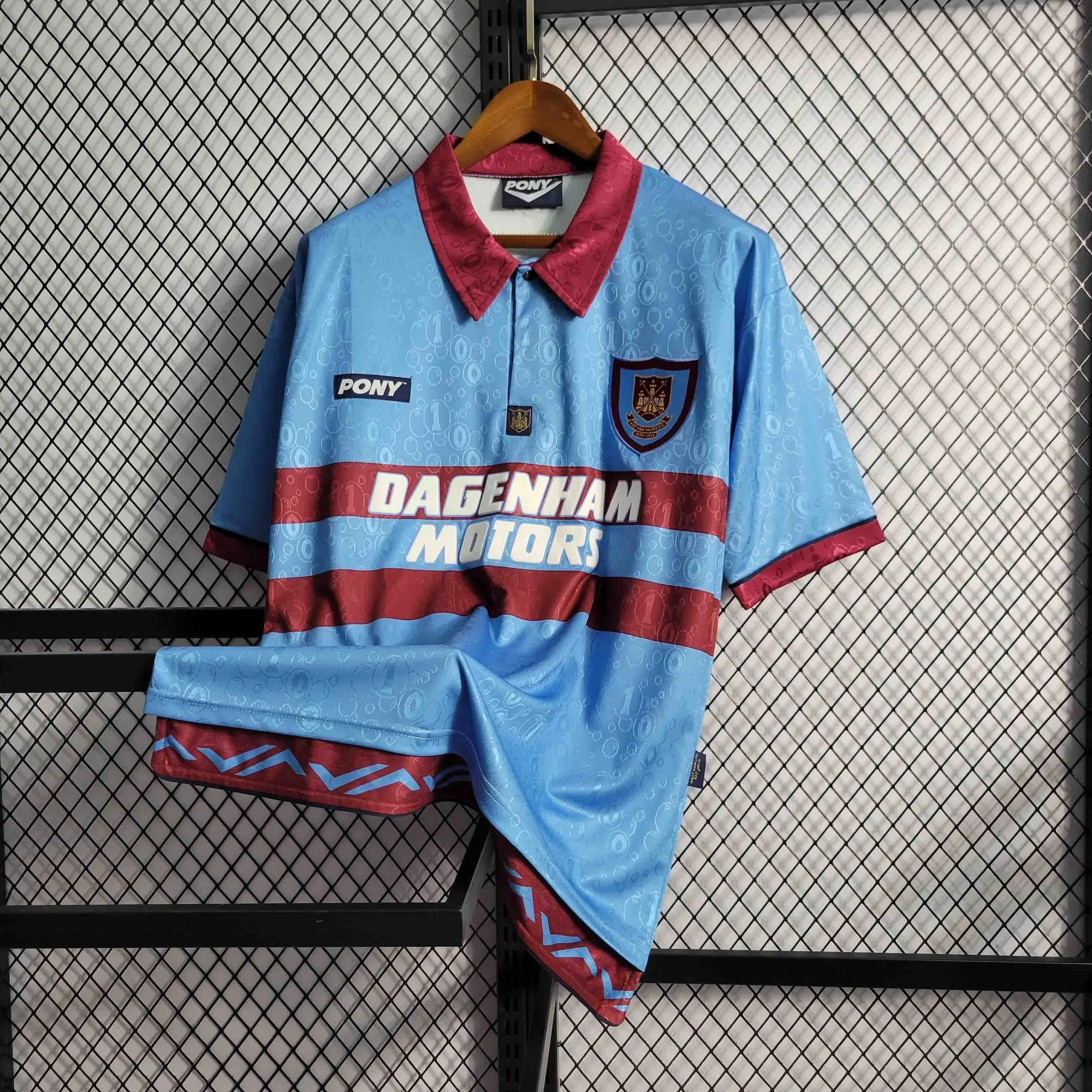 95-97 West Ham Away Retro Kit Vintage Shirt Sport AAAAJersey Yupoo 1