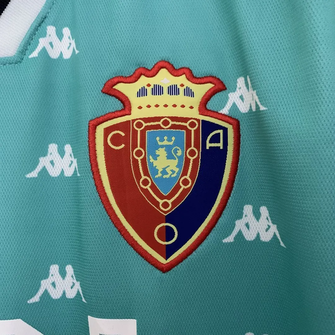 95-97 Osasuna Away Retro Kit Vintage Shirt AAAAJersey Supply Yupoo 2
