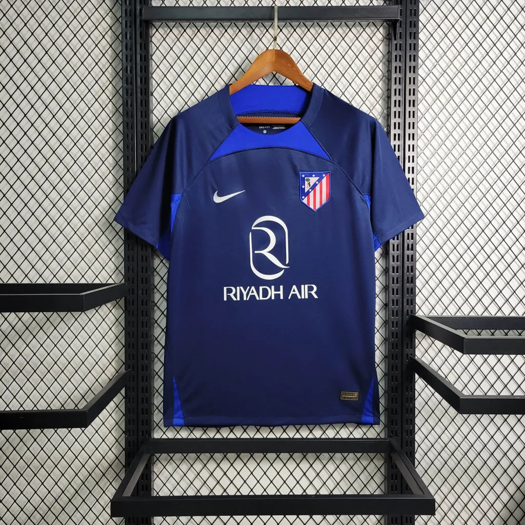 23-24 Atletico Madrid Blue S-XXL Cheap Soccer Jerseys 6