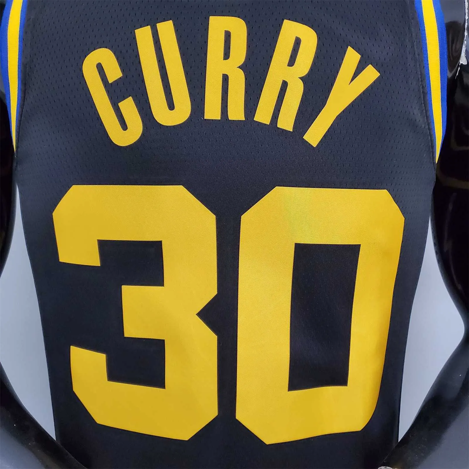 2022 75th Anniversary Curry #30 Warriors City Edition Black 1