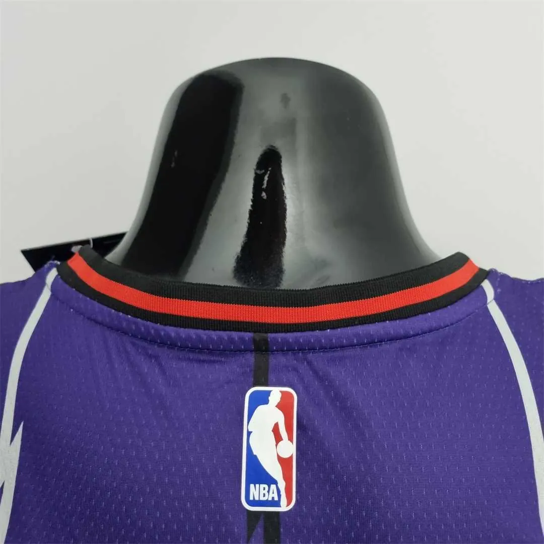 Toronto Raptors SIAKAM #43 Purple NBA Jersey 9