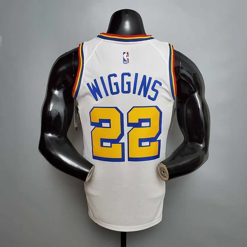 Warriors San Francisco WIGGINS#22 White 6