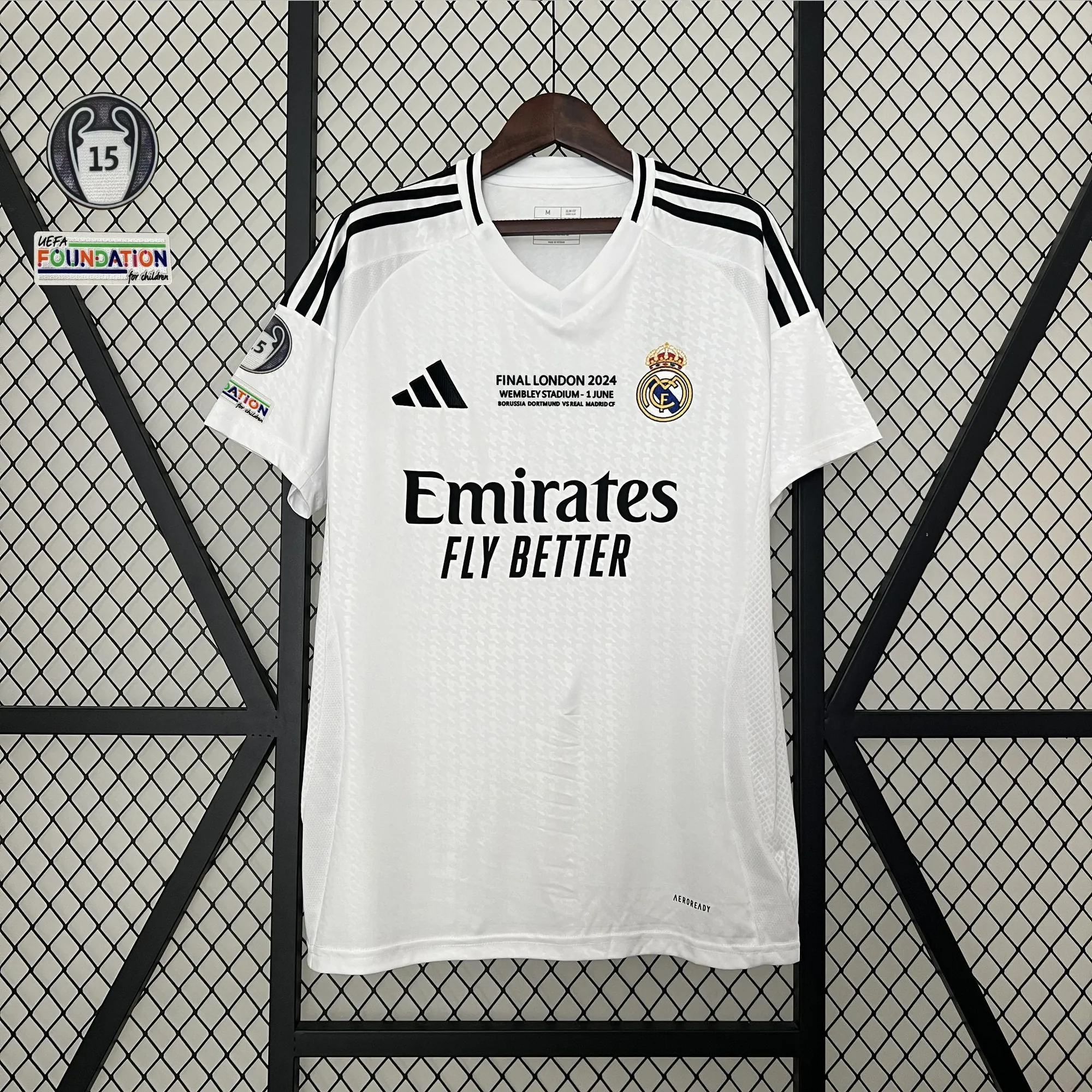 24-25 Real Madrid Home Kit With All Kind of Badges Soccer AAAAJerseys Yupoo 25