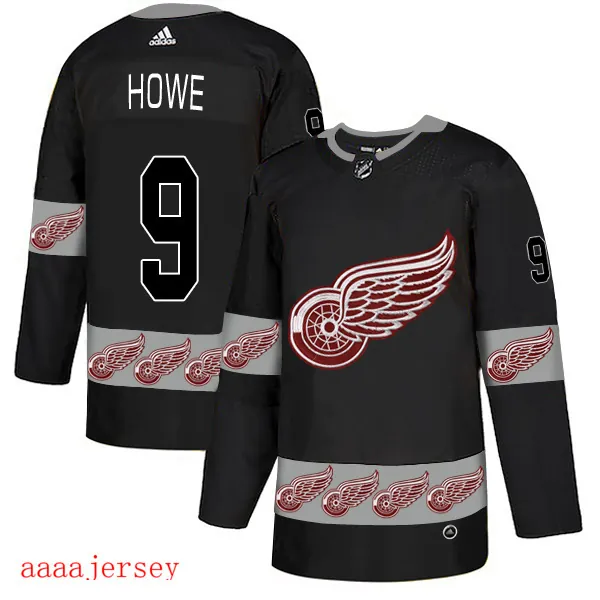 2019 Detroit Red Wings ice hockey jersey M-3XL 底特律红翼队冰球服 3