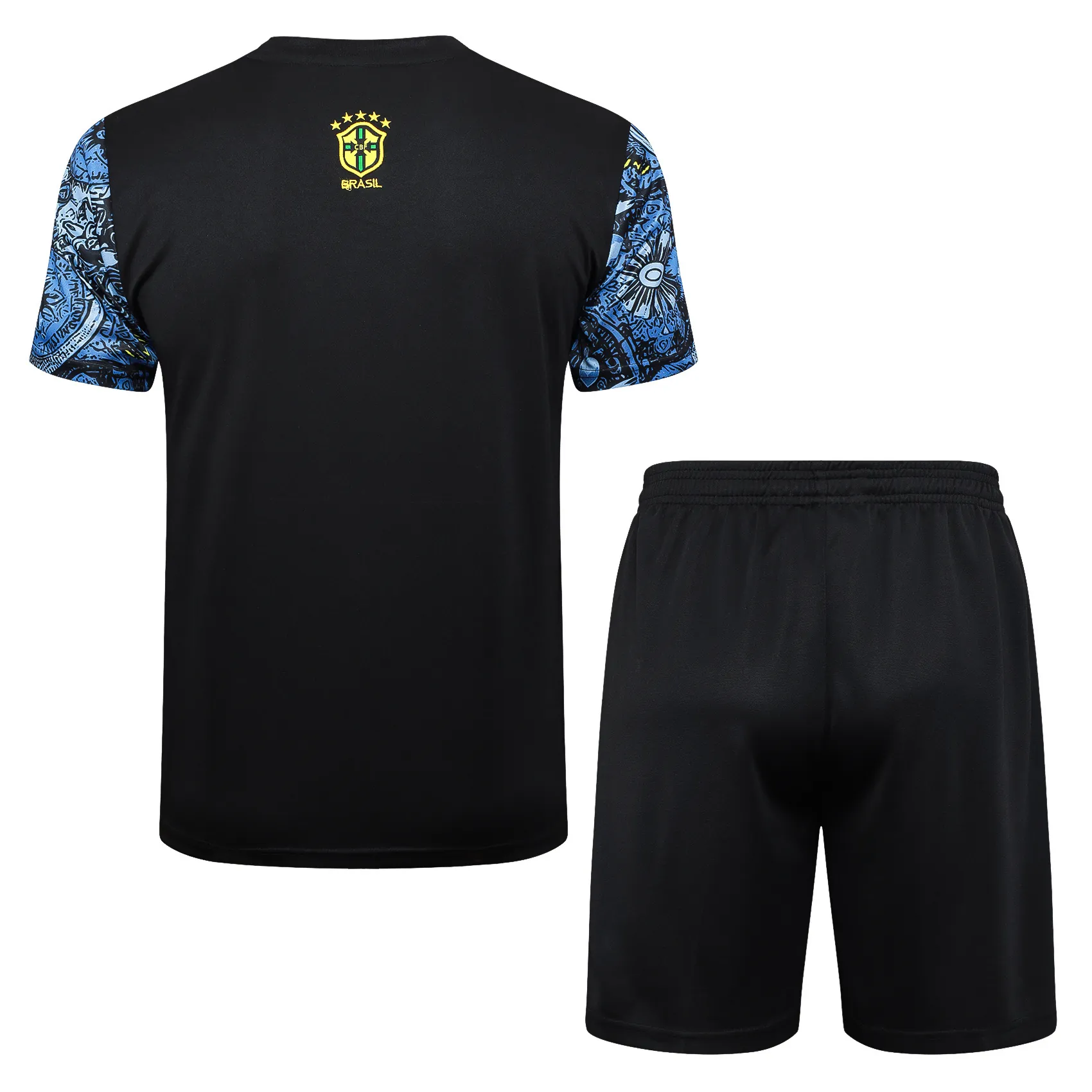 2024 Brazil Christ the Redeemer Blue Special Edition Kit Soccer AAAAJersey Yupoo 2