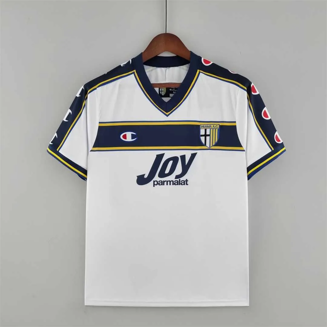 01-02 Parma away Cheap Football Kit 8