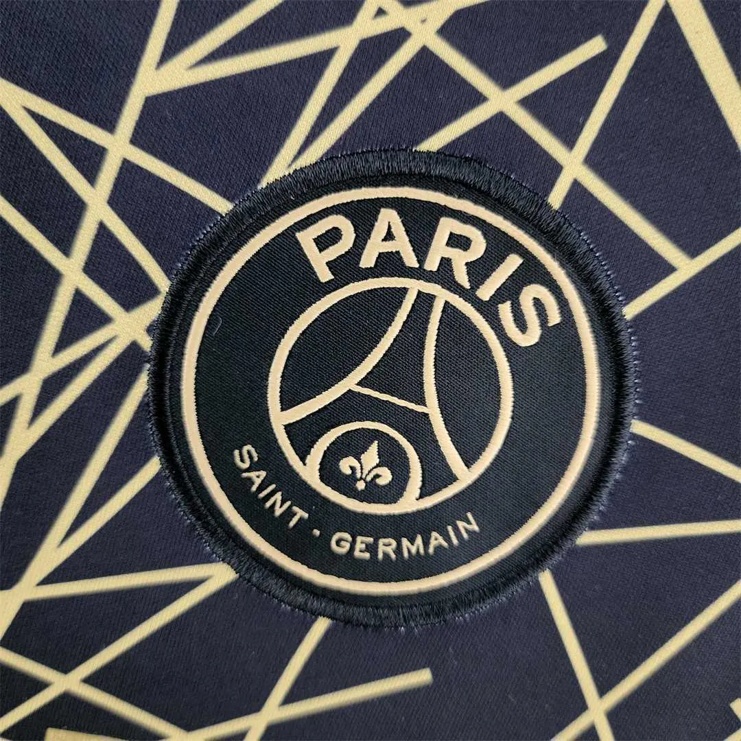 22-23 PSG Training Suit BlackGold Line 2