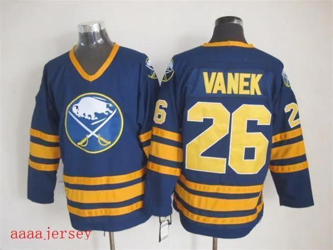 Buffalo Sabres ice hockey jersey M-3XL 水牛城军刀队冰球服 2
