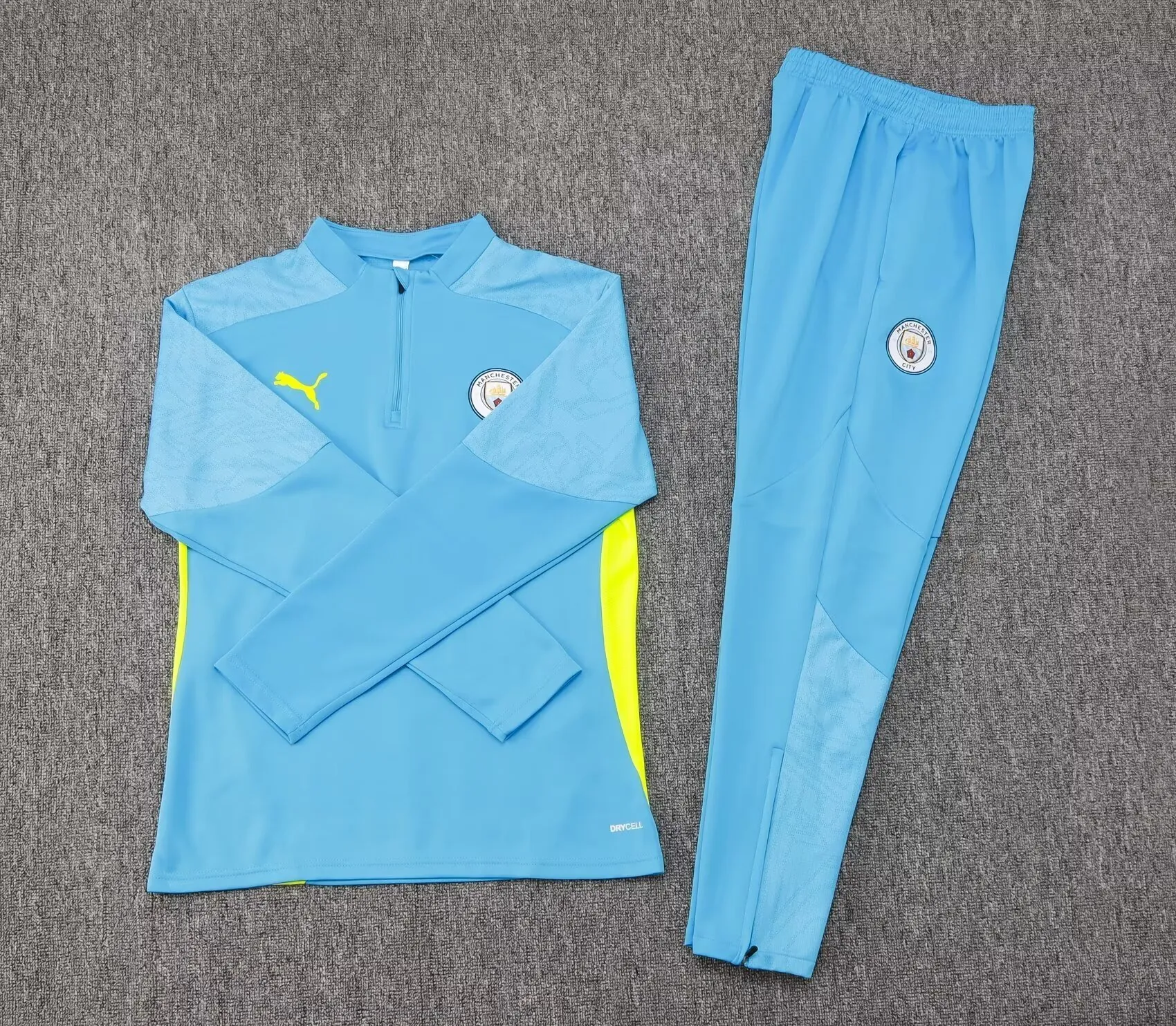 24-25 Manchester City Long Sleeve Training Suit Football Shirts 1